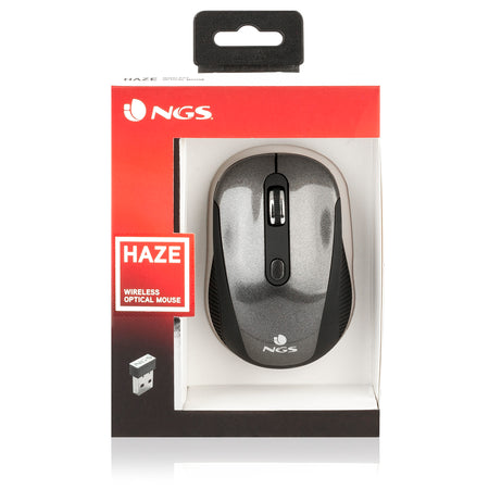 Mouse optic USB 800/1600dpi wireless negru NGS