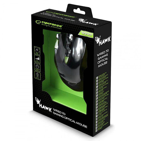 Mouse optic USB GAMING HAWK ESPERANZA