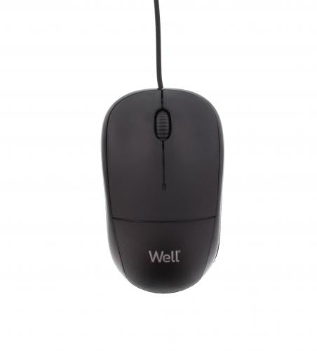 Mouse optic Well MU002 USB negru