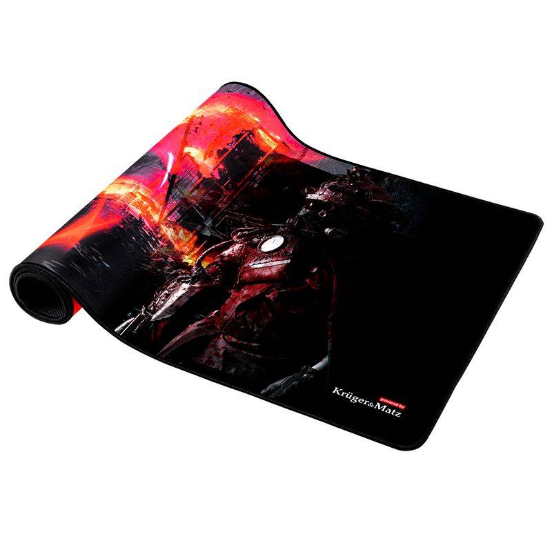 Mouse Pad and Keyboard MAT WARRIOR KRUGER&MATZ 890x400mm cauciuc anti-alunecare