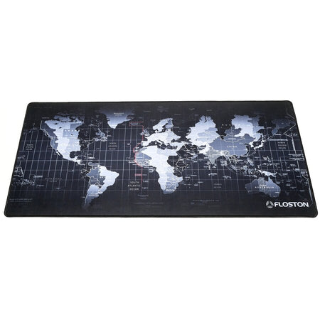 Mouse Pad cauciuc neted 900 x 400 x 4mm negru WORLD de la Floston