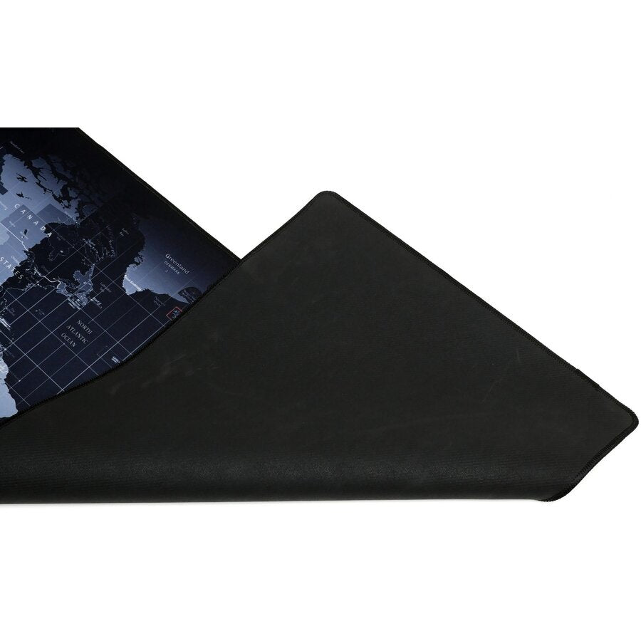 Mouse Pad cauciuc neted 900 x 400 x 4mm negru WORLD de la Floston