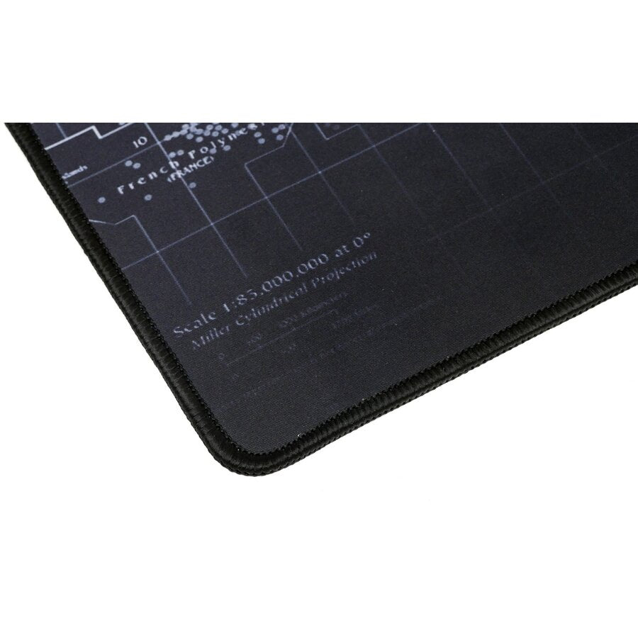 Mouse Pad cauciuc neted 900 x 400 x 4mm negru WORLD de la Floston