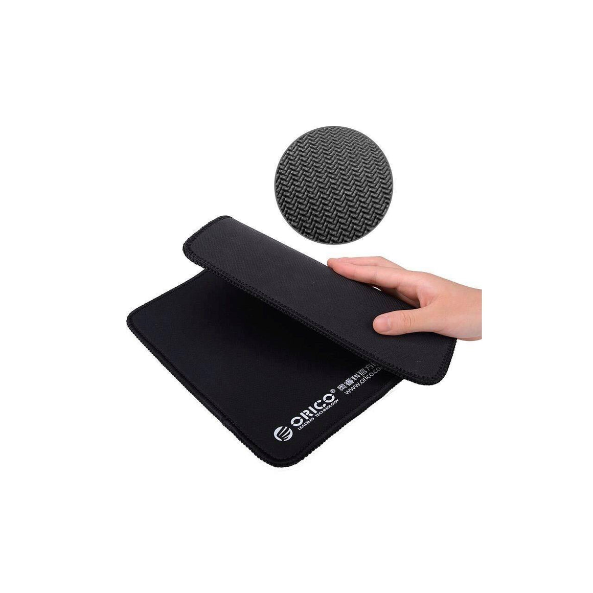 Mouse Pad cauciucat panzat 300x250x3mm Black Orico MPS3025