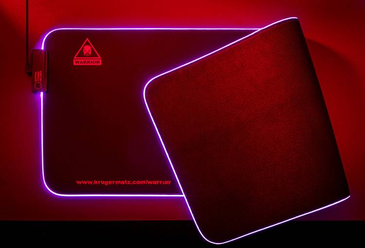 Mouse Pad Gaming Iluminat WARRIOR Kruger&Matz