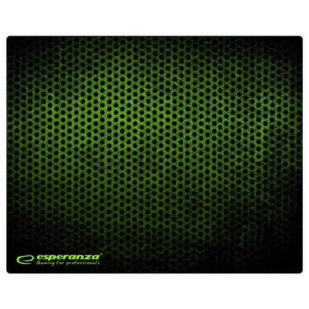 Mouse Pad Gaming verde 40x30cm Esperanza