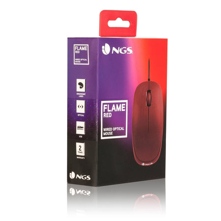 Mouse USB 1000dpi rosu Ngs