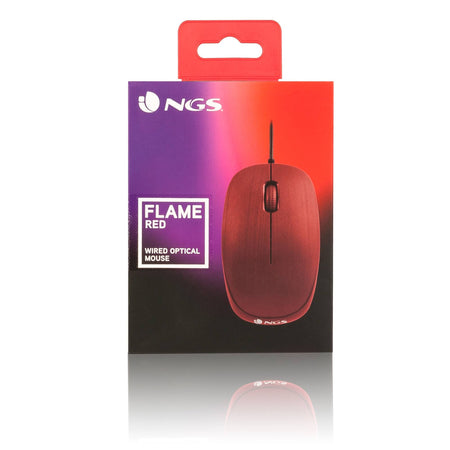 Mouse USB 1000dpi rosu Ngs