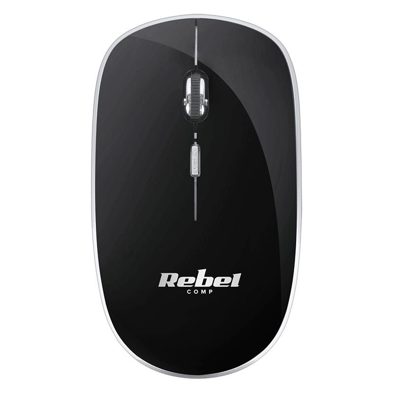 Mouse wireless 800/1200/1600dpi USB 2.4 GHz Plug and Play WM200 REBEL