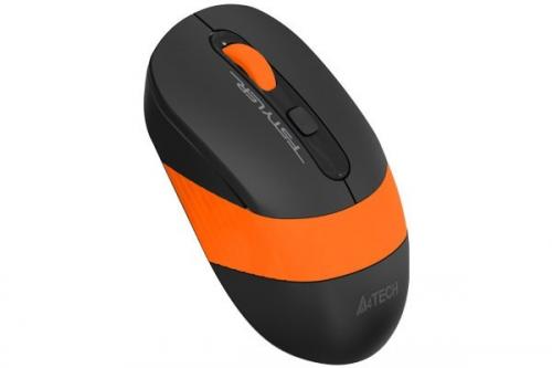 Mouse wireless A4Tech FG10 gaming 2000DPI USB portocaliu