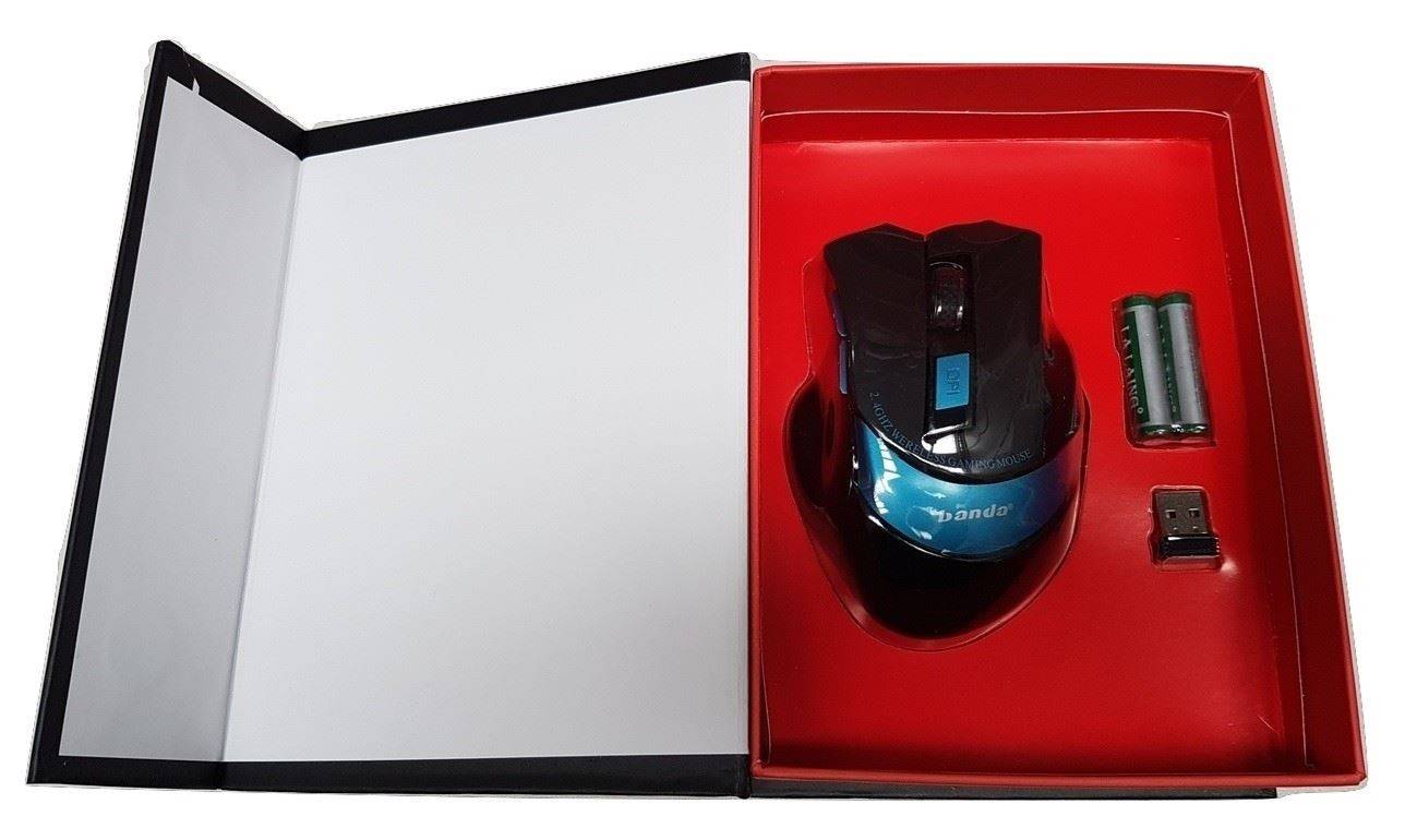 Mouse wireless BANDA BD4000 USB Gaming 2.4GHZ 2400DPI