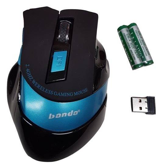 Mouse wireless BANDA BD4000 USB Gaming 2.4GHZ 2400DPI