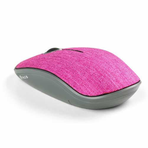 Mouse wireless Evo Denim roz 1200dpi NGS