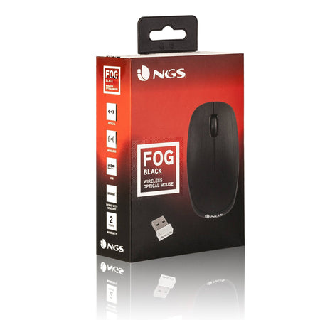 Mouse wireless USB 1000dpi negru Ngs