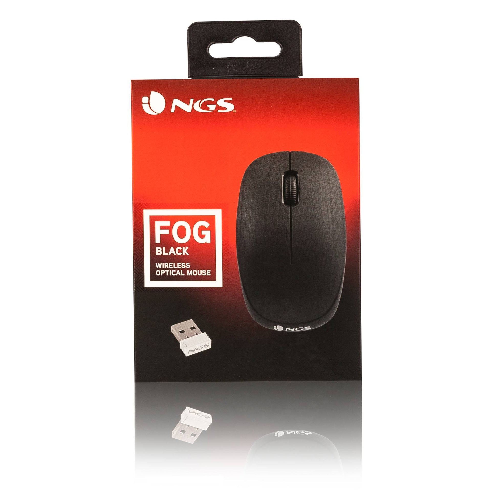 Mouse wireless USB 1000dpi negru Ngs