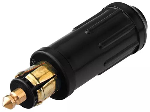 Mufa bricheta auto tata mini cu siguranta 15A 12-24V standard cu borne cu surub pentru prizele standard DIN EN ISO 4165 PRO CAR 