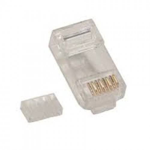 Mufa CAT6 UTP SOLID RJ45 8p8c cu ghidaj cabluri Emos