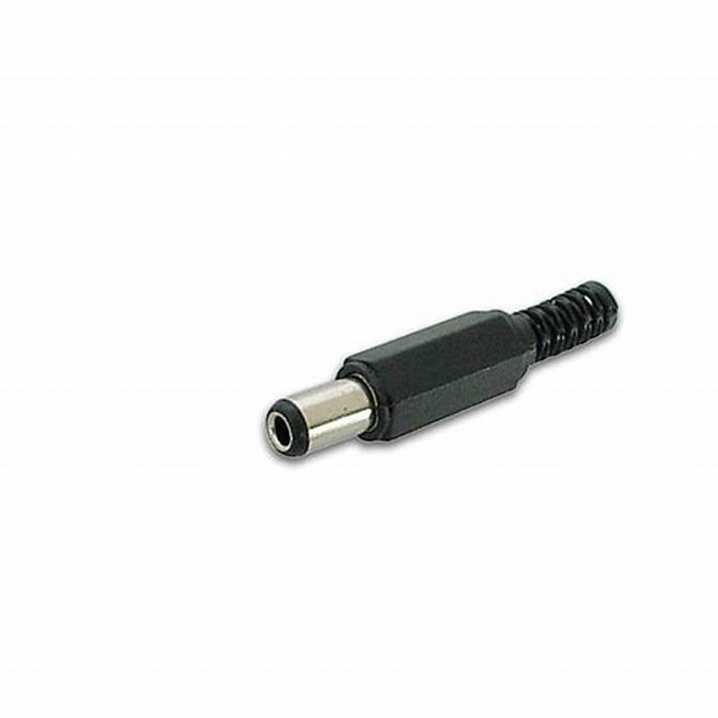 Mufa DC alimentare tata pe cablu 5.5x2.1x9.5 mm GBC 29048410