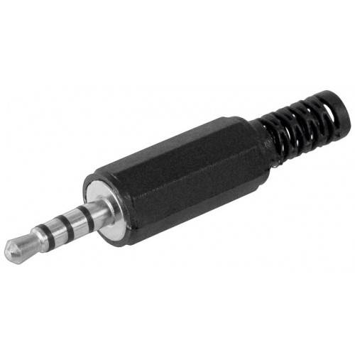 Mufa Jack 3.5 mm stereo cu 4 contacte tata Goobay