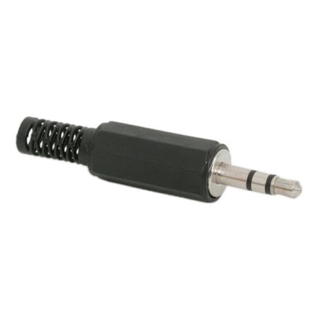 Mufa Jack 3.5 mm stereo tata cu protectie cablu din plastic Goobay