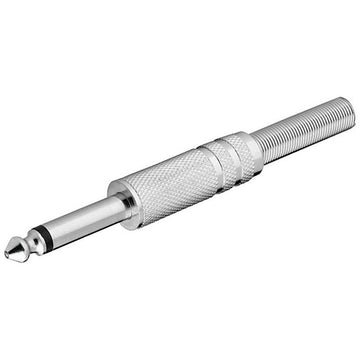 Mufa Jack 6.35 mm mono tata metal Goobay