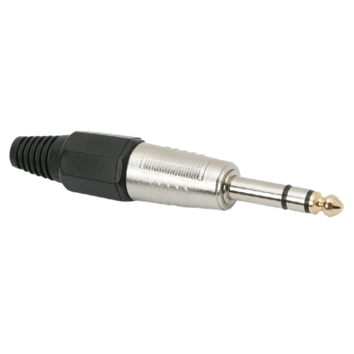 Mufa JACK executie ranforsat stereo 6.3 mm tata