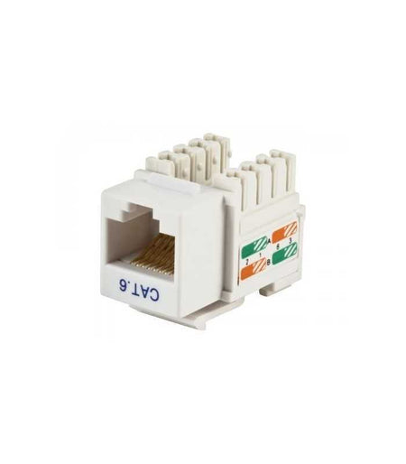 Mufa Keystone Jack mama Cat6 8P8C neecranat alb Well