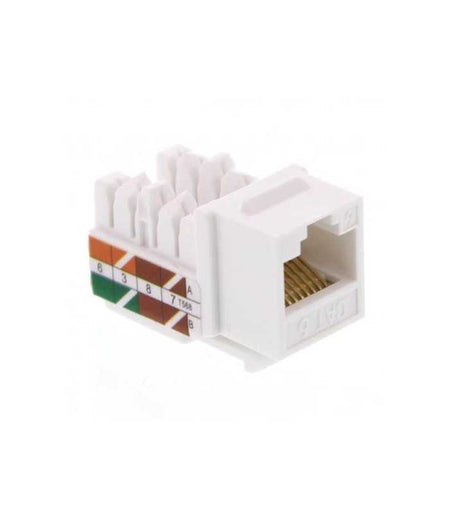 Mufa Keystone Jack mama Cat6 8P8C neecranat alb Well