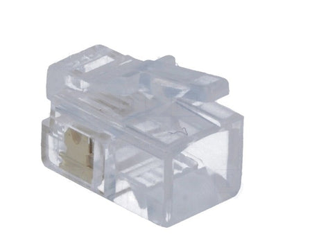 Mufa RJ10 4p4c pe cablu IDC crimpat MH CONNECTORS MHRJ114P4CR