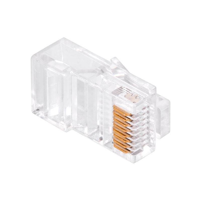 Mufa RJ45 8P8C CAT5E PASS THROUGH SOLID EUROKOMP E5849 TEL0071