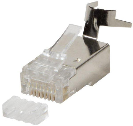 Mufa RJ45 Cat6a Cat7 Cat7a Cat8.1 ecranata 8p8c 1.2-1.45mm 22-24AWG LOGILINK MP003