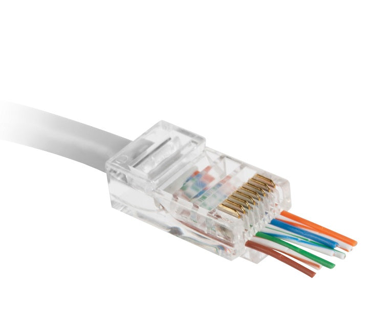 Mufa tata modulara Pass Through 8P8C CAT5e UTP RJ45 neecranata Delight