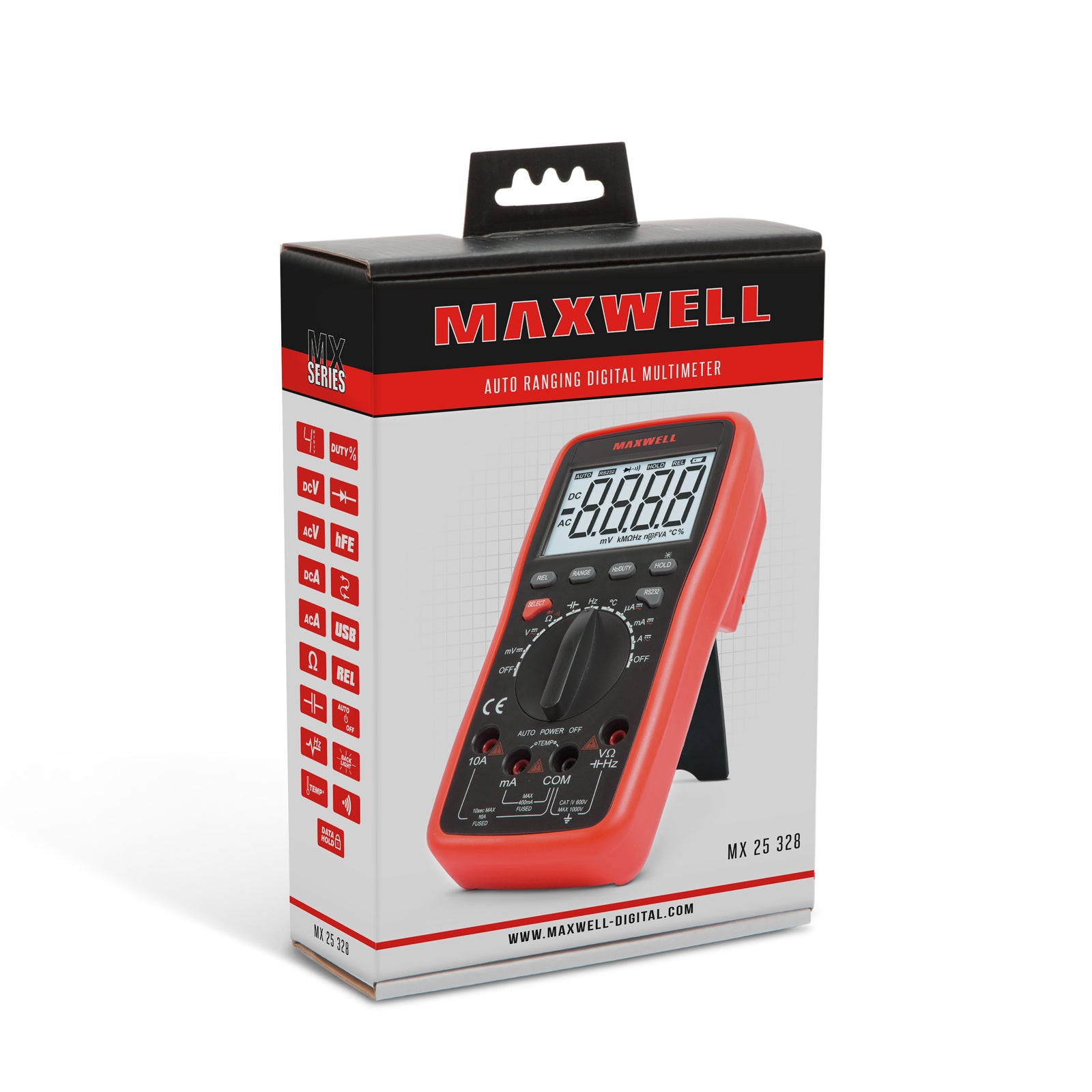 Multimetru digital 5in1 conexiune USB Maxwell