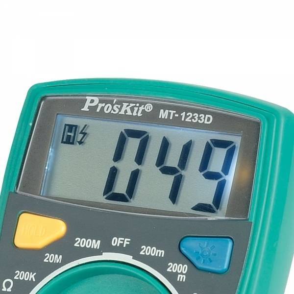 Multimetru digital MT-1233D ProsKit