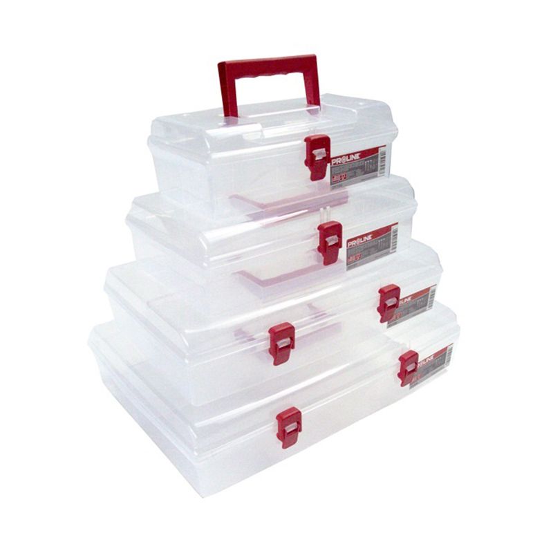 Organizator cu maner 85x150x245mm 5 casete Proline 35726