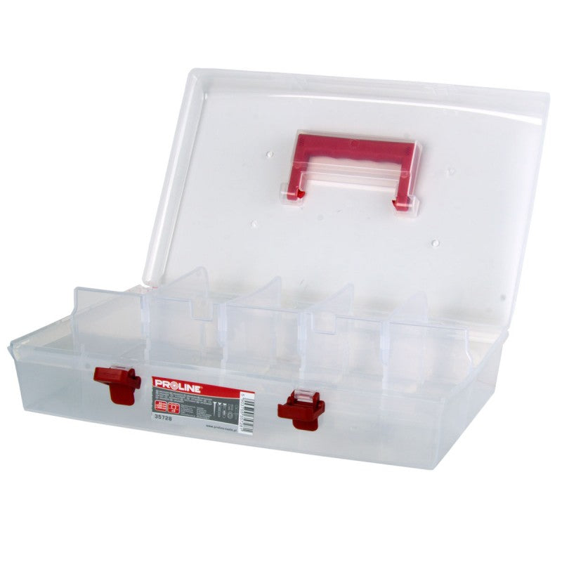 Organizator cu maner 85x238x359mm 6 casete PROLINE 35728