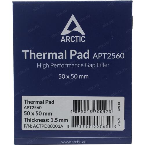 PAD termic ARCTIC 50x50x1.5 mm 6 W/m.K ACTPD00003A