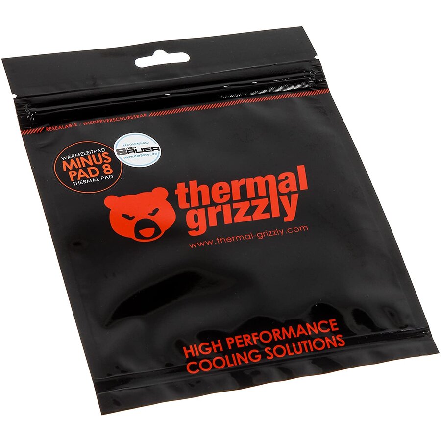 Pad termic Thermal Grizzly Minus Pad 8 8W/mK 30x30 1mm TG-MP8-30-30-10-1R