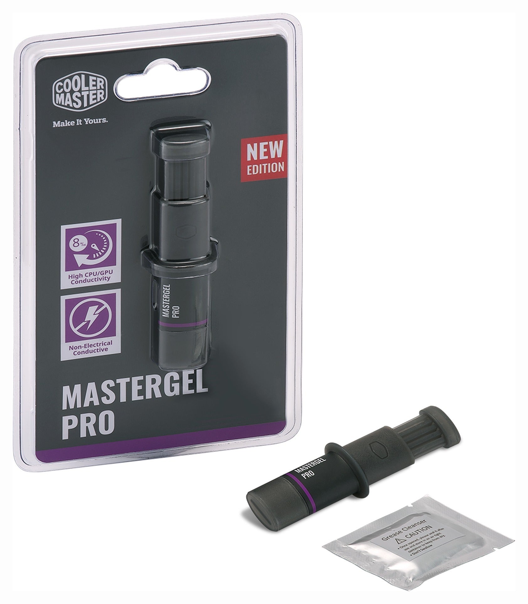 Pasta procesor COOLER MASTER 1.5ml MasterGel Pro perf. 8 W/M-K MGY-ZOSG-N15M-R2