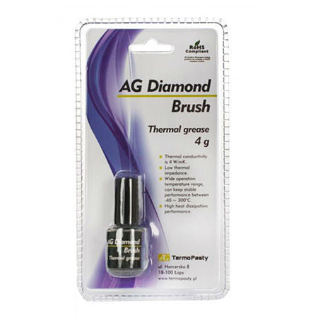 Pasta termoconductoare AG Diamond Brush 4 W/m.K 4grame AG TermoPasty