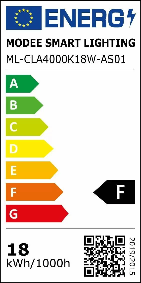 Plafoniera LED 18W 300mm 4000K 1820lm senzor miscare Modee ML-CLA4000K18W-AS01