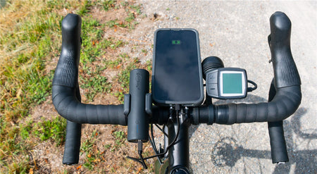 Power Bank 5.0 5000mAh suport pentru bicicleta negru USB-A/USB type C 3A 60656 Goobay