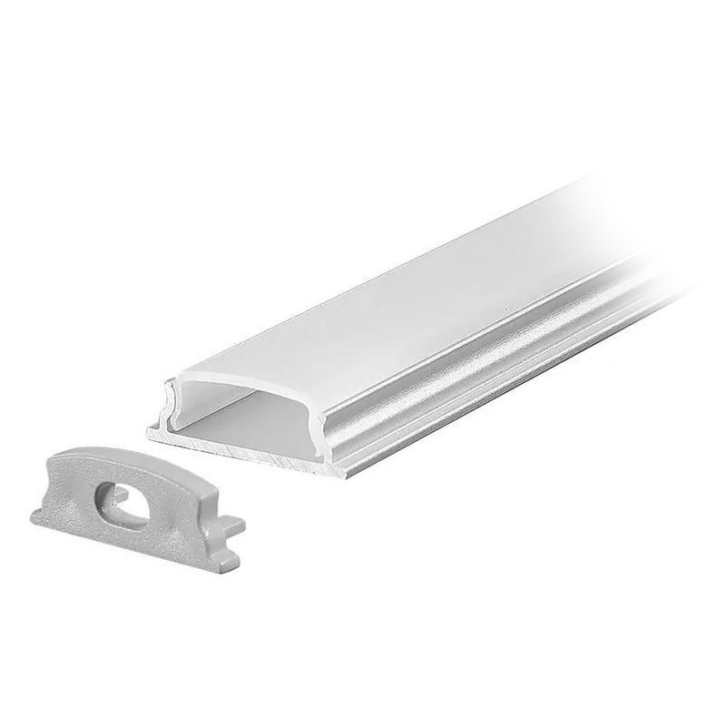 Profil aluminiu FLEXIBIL banda LED 2m 18x6 mm V-TAC SKU-2909