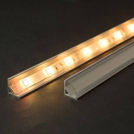 Profil din aluminiu pentru benzi LED 2000x16x16mm rotunjit Phenom