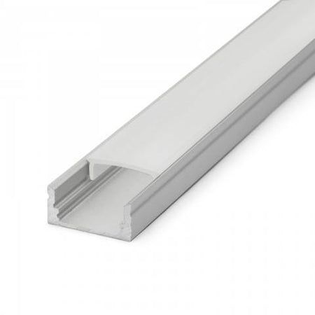 Profil U din aluminiu pentru benzi LED 1000x17x8mm Phenom