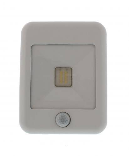 Proiector LED cu senzor 10W 700lm IP44 4000K alb Well