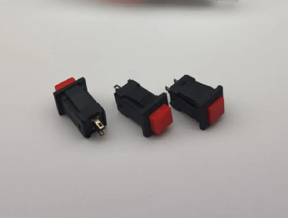 Push Buton cu retinere "NO" plastic 14x14x20mm 1A/250V