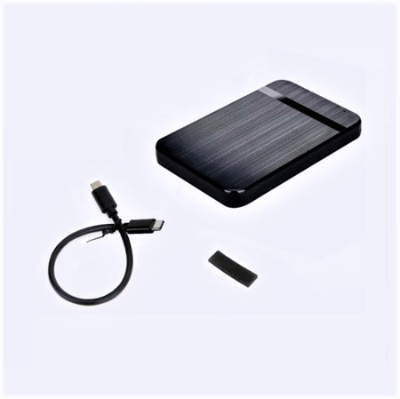 RACK carcasa metalica HDD 2.5" sau SSD SATA cu port USB 3.1 max.HDD 5TB USB TYPE C