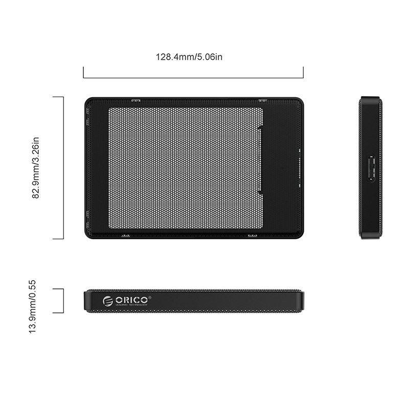 Rack HDD 2.5 HDD/SSD USB 3.0 Orico 2169U3