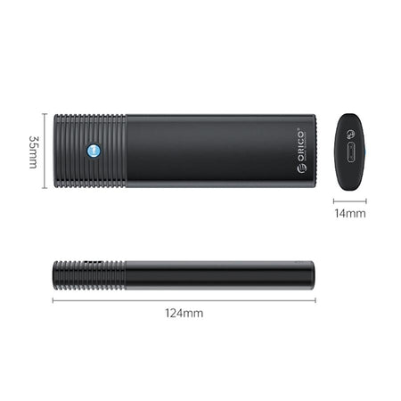 Rack SSD USB3.2 GEN1 TYPE C NVMe M.2 negru Orico PWM2-G2